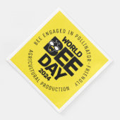 ワールドビーデイイエローブラック受粉者 (コーナー)