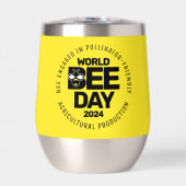 ワールドビーデイイエローブラック受粉者 (正面)