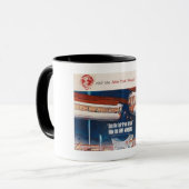 ワールドフェアモノレール、ニューヨーク1964ヴィンテージ マグカップ (正面左)