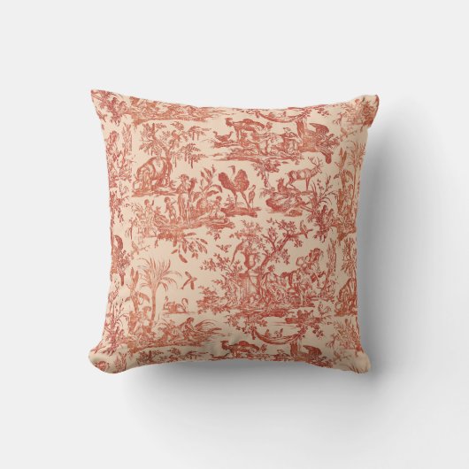 ワールドフランスのパターンの4つの部分 クッション (正面)