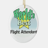 ワールドフリ最高のック付き添い人 セラミックオーナメント (右)