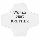 ワールドブラザー最高の追加ネーム文字スポーツ文字simpl サッカーボール (フラット)