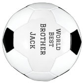 ワールドブラザー最高の追加ネーム文字スポーツ文字simpl サッカーボール (回転)