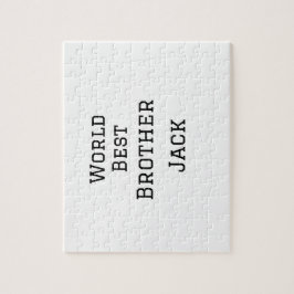 ワールドブラザー最高の追加ネーム文字スポーツ文字simpl ジグソーパズル