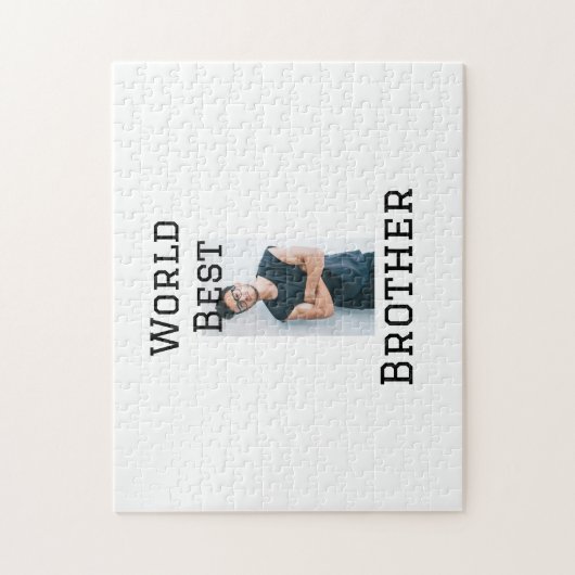 ワールドブラザー最高の追加ネーム文字スポーツ文字simpl ジグソーパズル (縦)