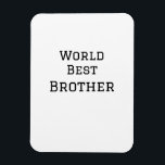 ワールドブラザー最高の追加ネーム文字スポーツ文字simpl マグネット<br><div class="desc">デザイン</div>