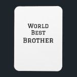 ワールドブラザー最高の追加ネーム文字スポーツ文字simpl マグネット<br><div class="desc">デザイン</div>