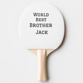 ワールドブラザー最高の追加ネーム文字スポーツ文字simpl 卓球ラケット