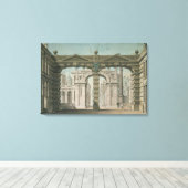 ワールドプレミアのデザインを設定 キャンバスプリント (インサイチュ (ウッドフロア))