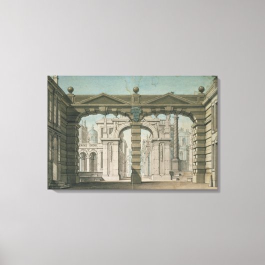 ワールドプレミアのデザインを設定 キャンバスプリント (正面)