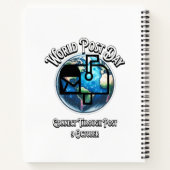 ワールドポストデー。Postで接続。 ノートブック (裏面)