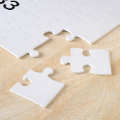 ワールドマップあなたの名前を追加文字場所市内電話 ジグソーパズル (側面)