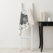 ワールドマップアート白黒 航海の シェルパブランケット (インサイチュ)