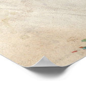 ワールドマップアーバンウォータカラー ポスター (角)