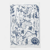 ワールドマップキッチンタオル キッチンタオル (縦)