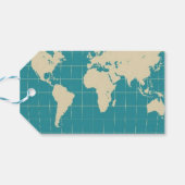 ワールドマップギフトタグ ギフトタグ (裏面横)