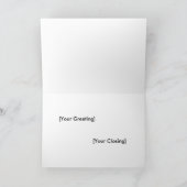 ワールドマップグリーティングカードプラチナ カード (内部)