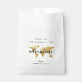 ワールドマップトラベルテーマケーキオフィングディーバッグ フェイバーバッグ (正面)