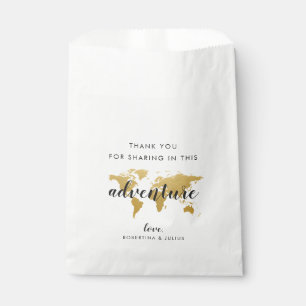 ワールドマップトラベルテーマケーキオフィングディーバッグ フェイバーバッグ