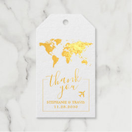 ワールドマップトラベルテーマ目的地の好意 ギフトタグ