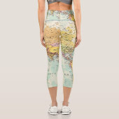 ワールドマップハイウェストキャプリス カプリレギンス (裏面)