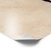 ワールドマップブラック フォトプリント            (角)