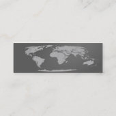 ワールドマッププロファイルカード スキニー名刺 (裏面)