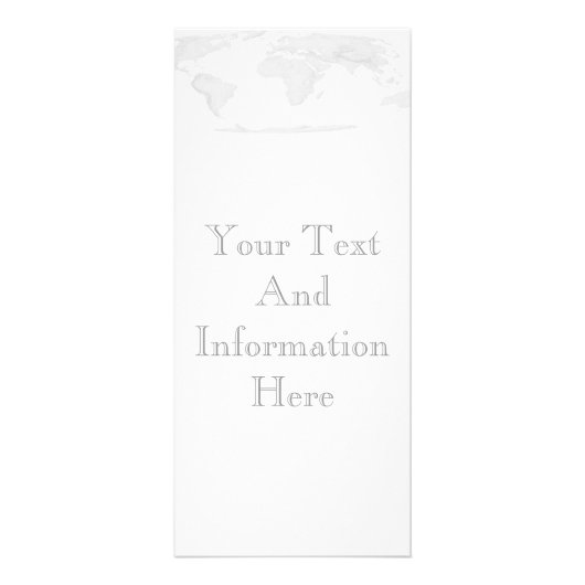 ワールドマップラックカード ラックカード (正面)