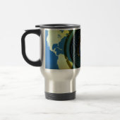 ワールドマップ上の音楽スピーカー トラベルマグ (左)