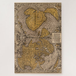 ワールドマップ軌道ヴィンテージ(1531) ジグソーパズル