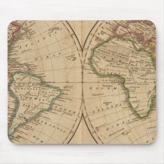 ワールドマップ7 マウスパッド (正面)