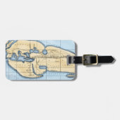 ワールドマップ:エラトステネス ラゲッジタグ (正面横)