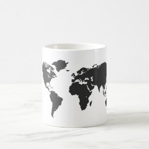 ワールドマップ コーヒーマグカップ