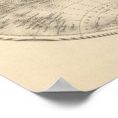 ワールドマップ ポスター (角)