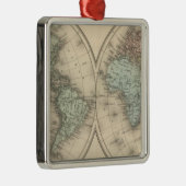 ワールドマップ メタルオーナメント (右)