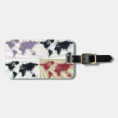 ワールドマップ ラゲッジタグ (正面横)