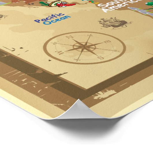 ワールドマ子供へップ – 自然 ポスター (角)