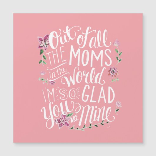 ワールドマ最高のマピンク磁気あいさつ (正面)