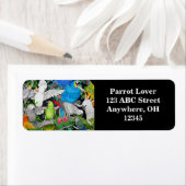 ワールドラベルのパロッツ ラベル (インサイチュ)