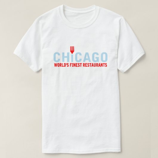 ワールドレストラ素晴らしンシカゴ Tシャツ (デザイン正面)