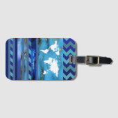 ワールドワイドトラベル ラゲッジタグ (正面横)