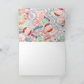 ワールドワイド旅行ラベル全周パターン カード (内部)