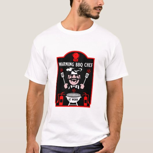 ワールドワーストバーベキュー調理師 Tシャツ (正面)