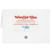 ワールドワードキスカード (裏面横)