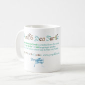 ワールドワードシータートルマグ コーヒーマグカップ (正面左)