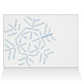 ワールドワードスノーフレークカード (内部横(上))