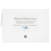 ワールドワードダイヤモンド記念日カード (裏面横)