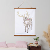 ワールドワードトナインダタペストリー 吊り下げ型タペストリー (寝室)