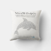 ワールドワードドルフィンピロー クッション (裏面)