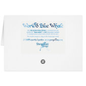 ワールドワードブルーホエールカード (裏面横)